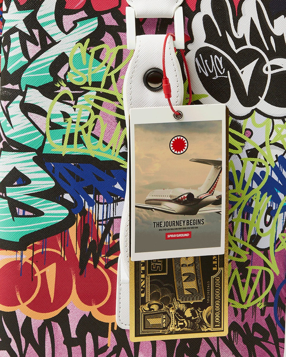 HALF GRAFF JETSETTER CARRY-ON LUGGAGE | Sprayground Exclusive Deal