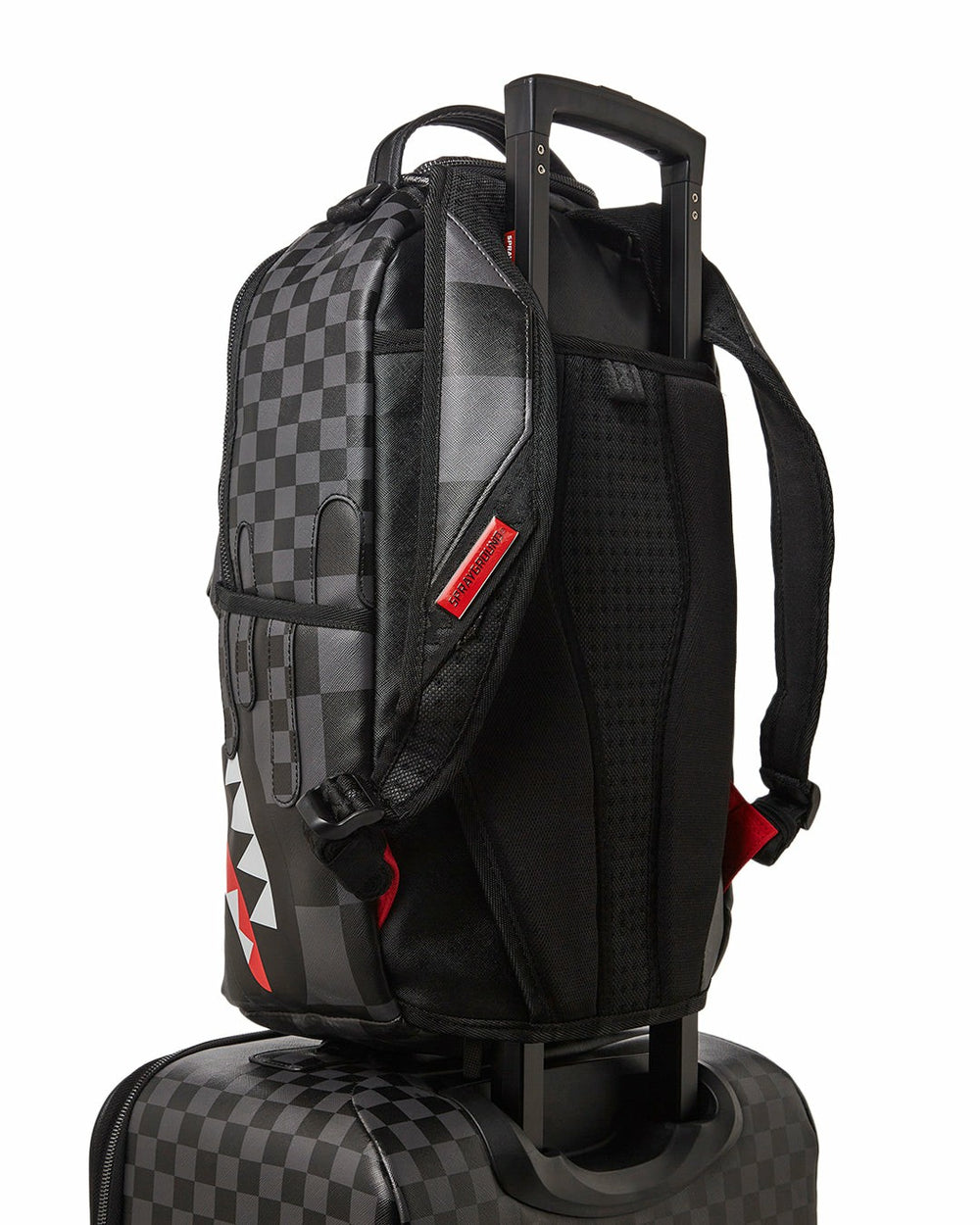 XTC GREY SHARKS IN PARIS JETSETTER CARRY-ON LUGGAGE | Sprayground Discounted