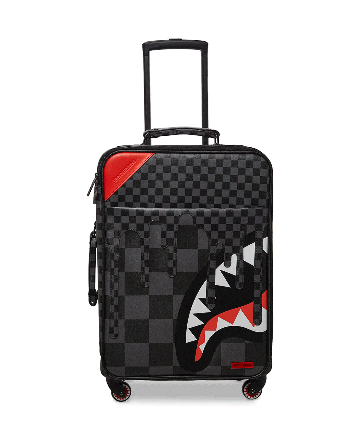 XTC GREY SHARKS IN PARIS JETSETTER CARRY-ON LUGGAGE | Sprayground Discounted