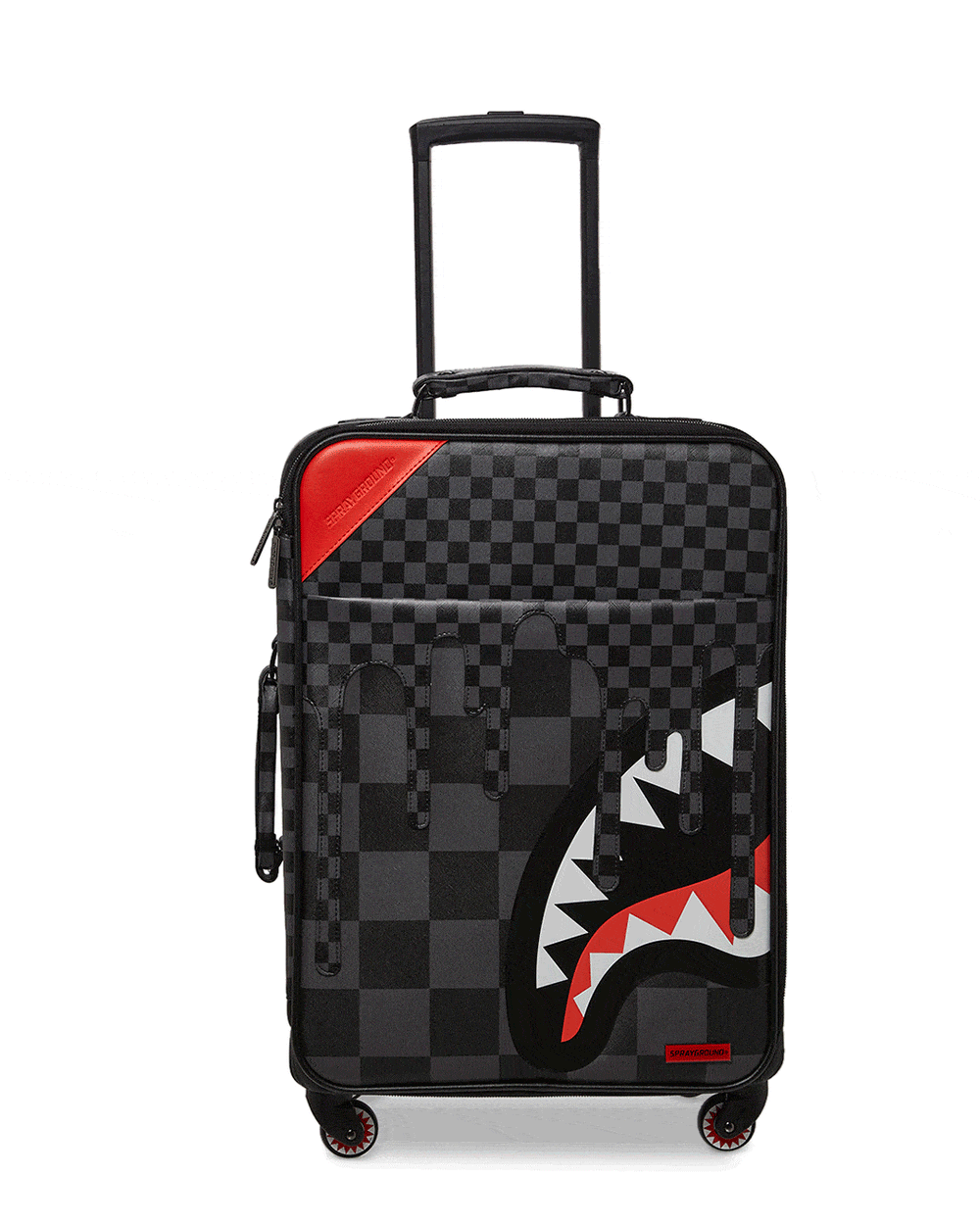 XTC GREY SHARKS IN PARIS JETSETTER CARRY-ON LUGGAGE | Sprayground Discounted