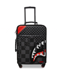 XTC GREY SHARKS IN PARIS JETSETTER CARRY-ON LUGGAGE | Sprayground Discounted