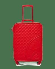 RED RIVIERA JETSETTER CARRY-ON LUGGAGE | Sprayground Value Deal