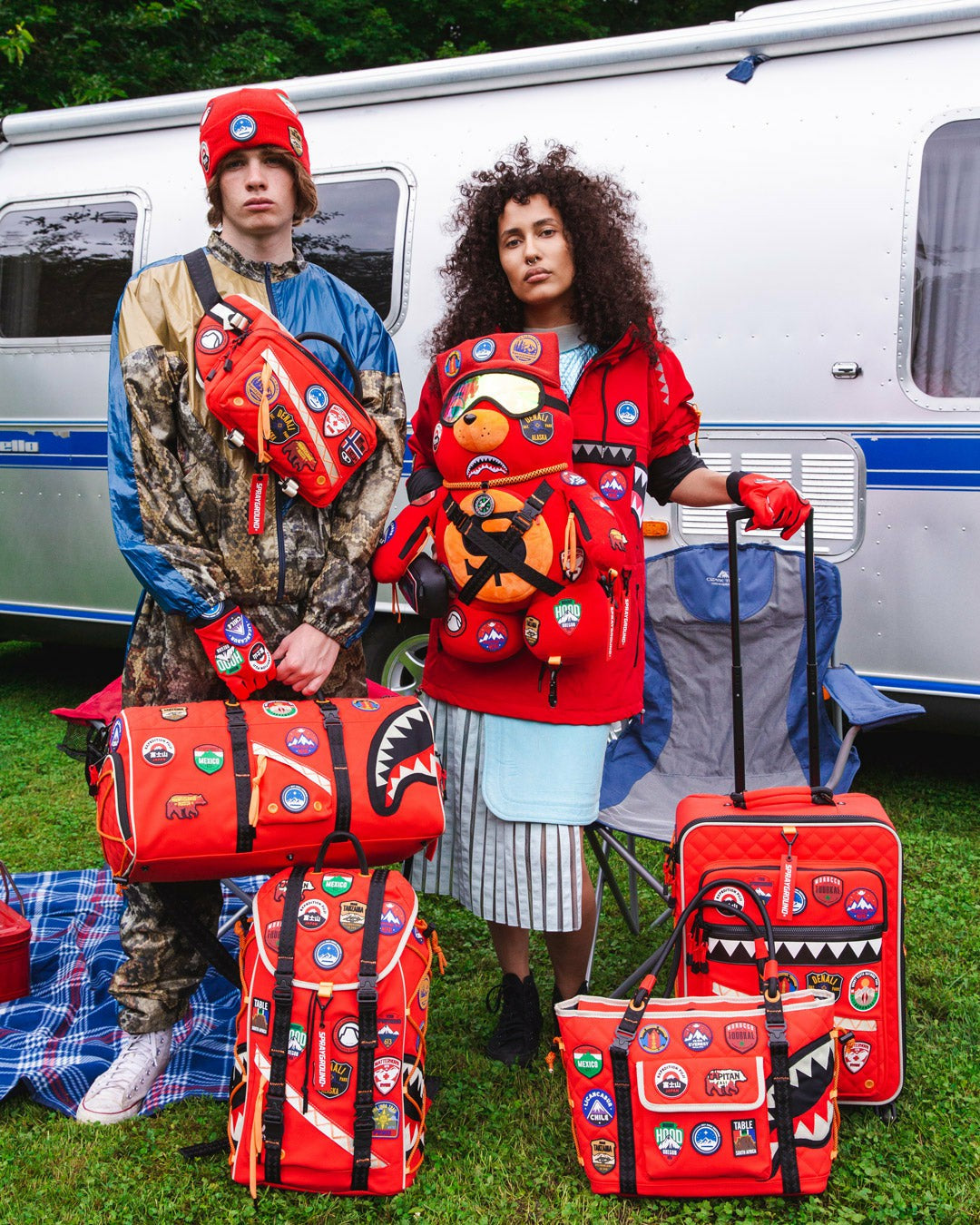THE GLOBAL EXPEDITION JETSETTER CARRY-ON LUGGAGE | Sprayground Hot Deal