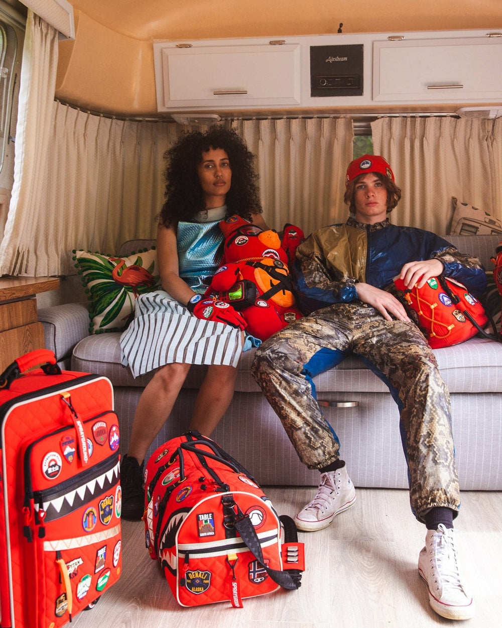 THE GLOBAL EXPEDITION JETSETTER CARRY-ON LUGGAGE | Sprayground Hot Deal