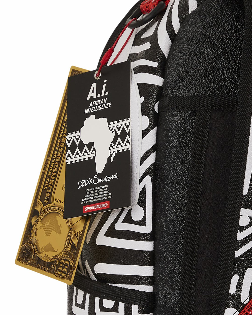 A.I.8 AFRICAN INTELLIGENCE - ORIGIN STORY BACKPACK (DLXV) | Sprayground Limited Offer
