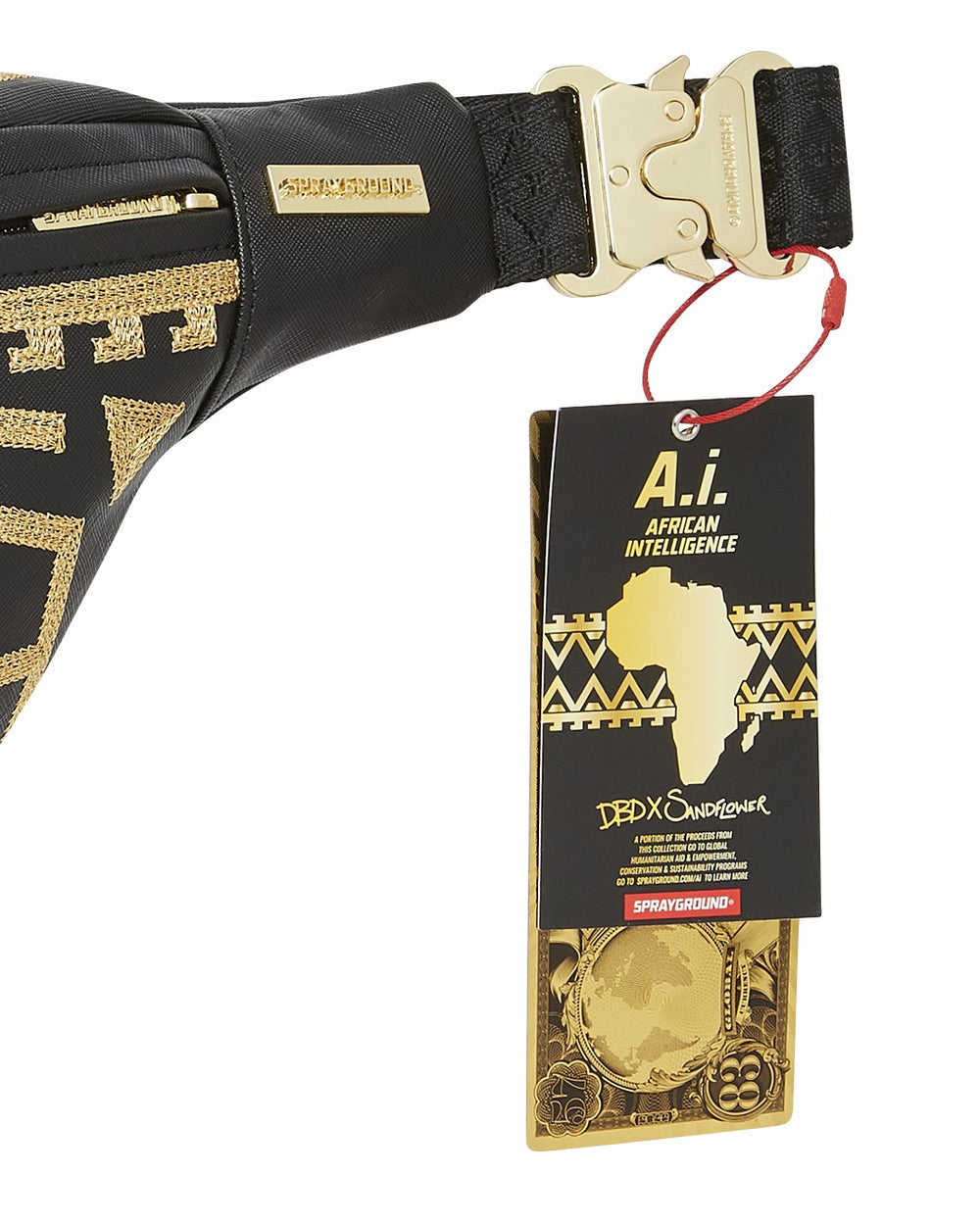 A.I.8 AFRICAN INTELLIGENCE PATH TO THE FUTURE II SAVVY CROSSBODY | Sprayground On Sale