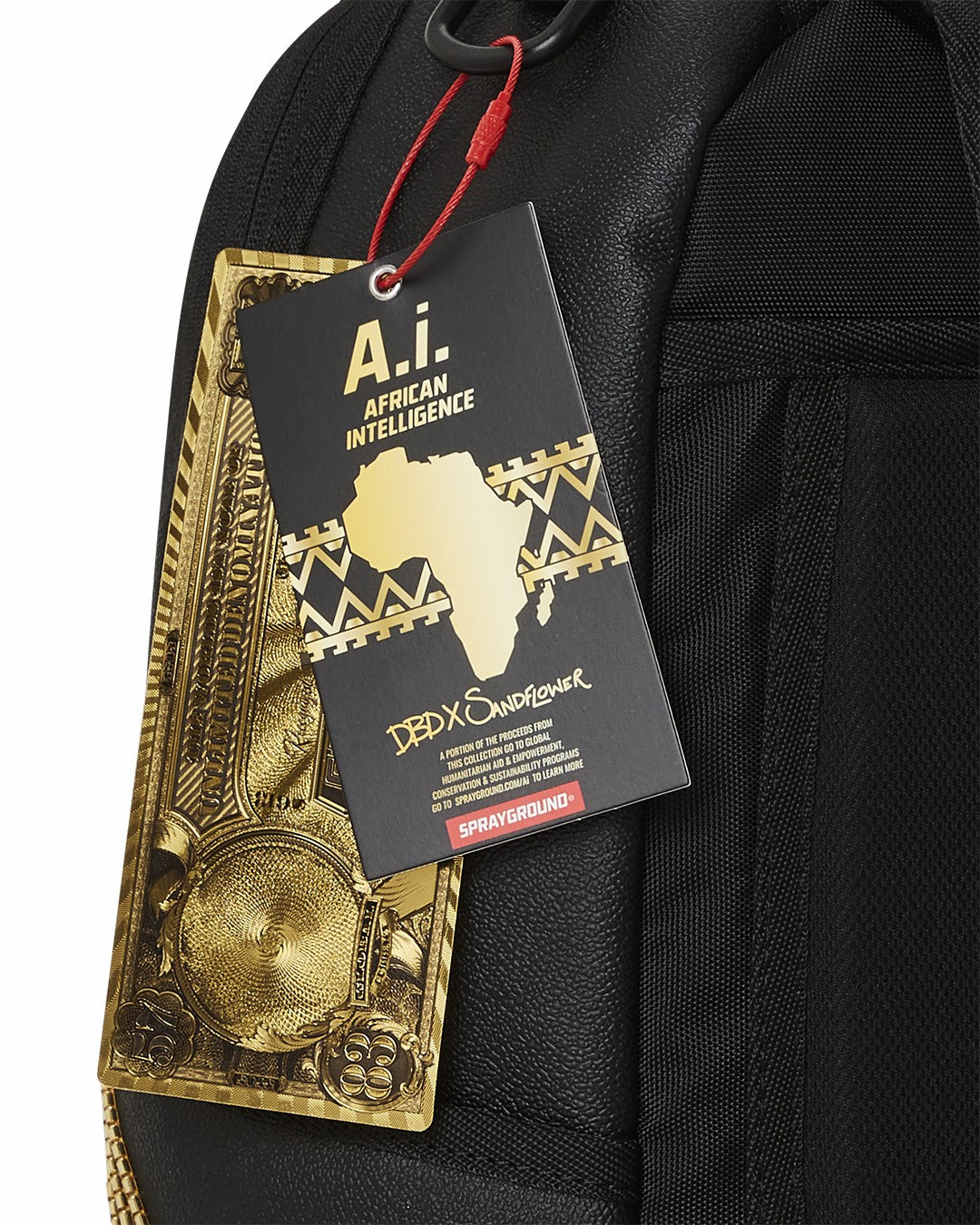 A.I.8 AFRICAN INTELLIGENCE GUILDED LEOPARD BACKPACK (DLXV) | Sprayground Outlets