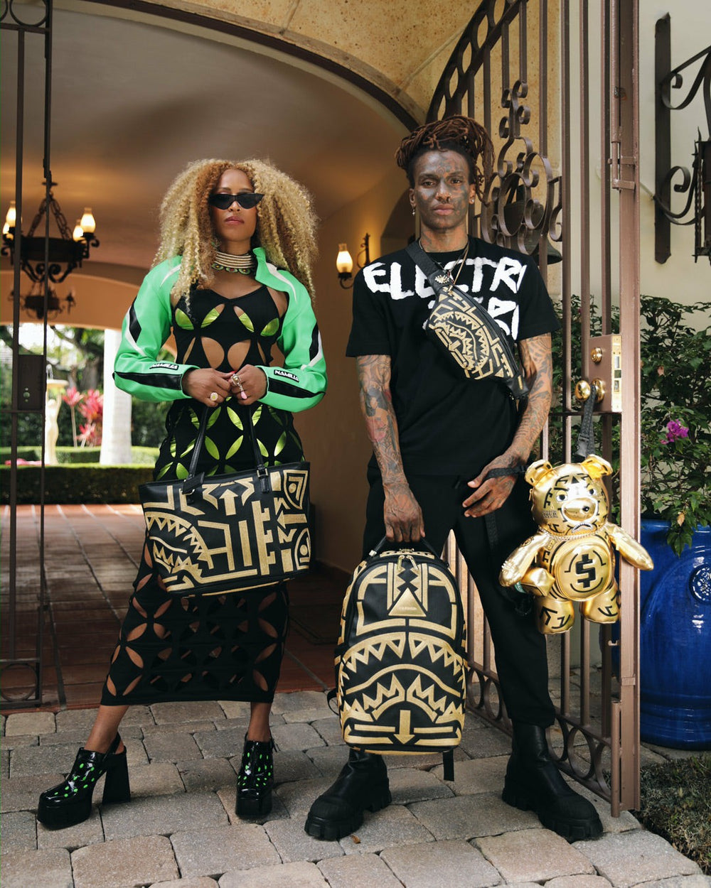 A.I.8 AFRICAN INTELLIGENCE PATH TO THE FUTURE II BACKPACK (DLXV) | Sprayground Bargain
