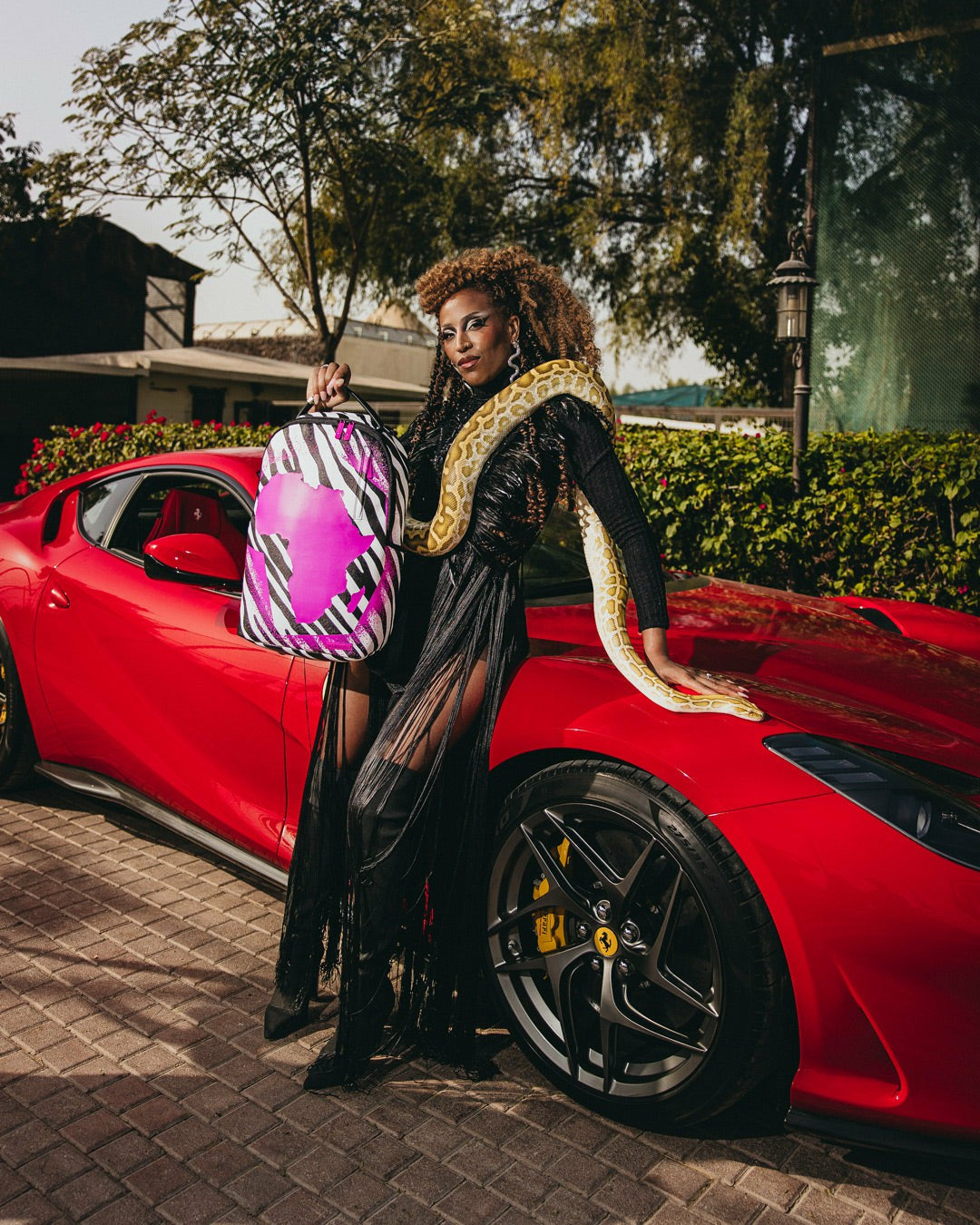 A.I.8 AFRICAN INTELLIGENCE MOTHERLAND LOVE BACKPACK (DLXV) | Sprayground Value Deal