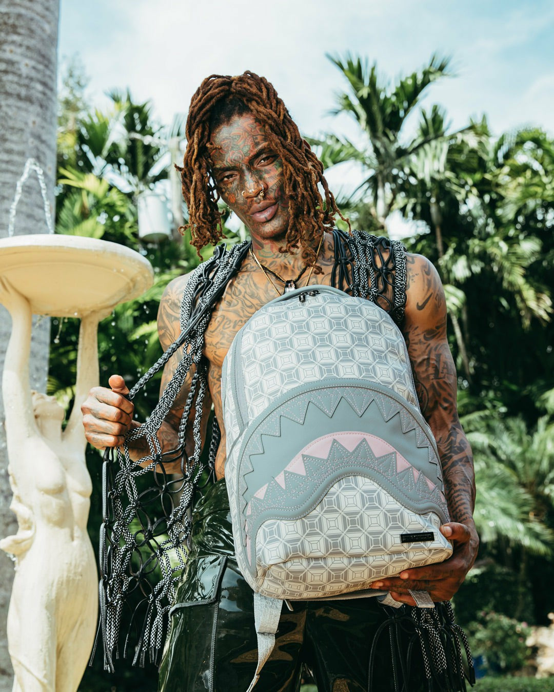A.I.8 AFRICAN INTELLIGENCE BOOKED & BUSY BACKPACK | Sprayground Hot Deal