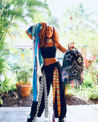 STAR RACER A.I.7 SANDFLOWER COLLAB BEADED BACKPACK | Sprayground Special Offer