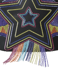 STAR RACER A.I.7 SANDFLOWER COLLAB BEADED BACKPACK | Sprayground Special Offer