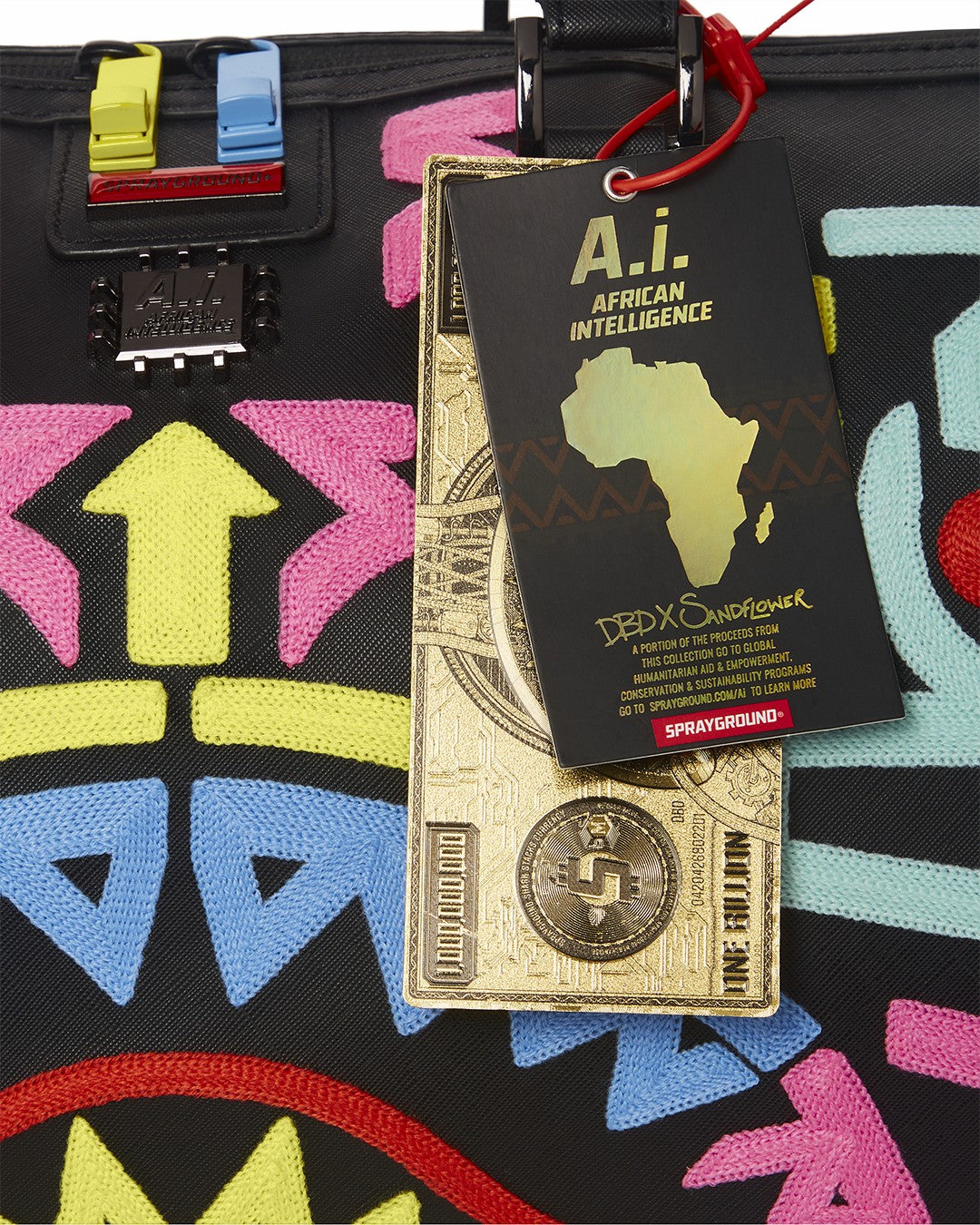 A.i.4 PATH TO THE FUTURE DUFFLE | Sprayground Sale