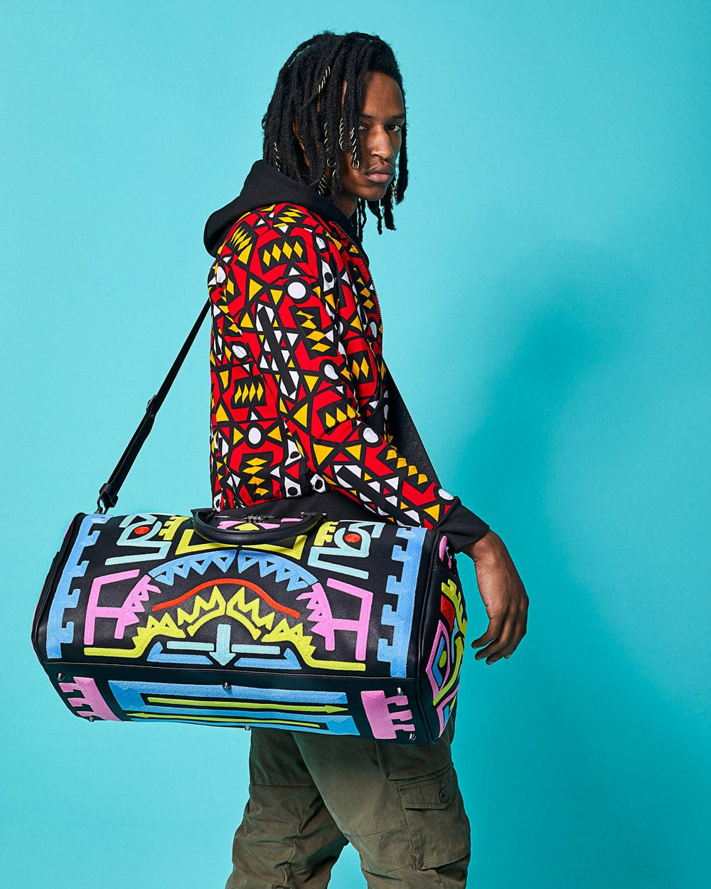 A.i.4 PATH TO THE FUTURE DUFFLE | Sprayground Sale
