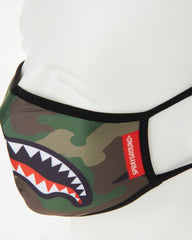 CAMO SHARKMOUTH FORM-FITTING MASK | Sprayground Value Deal