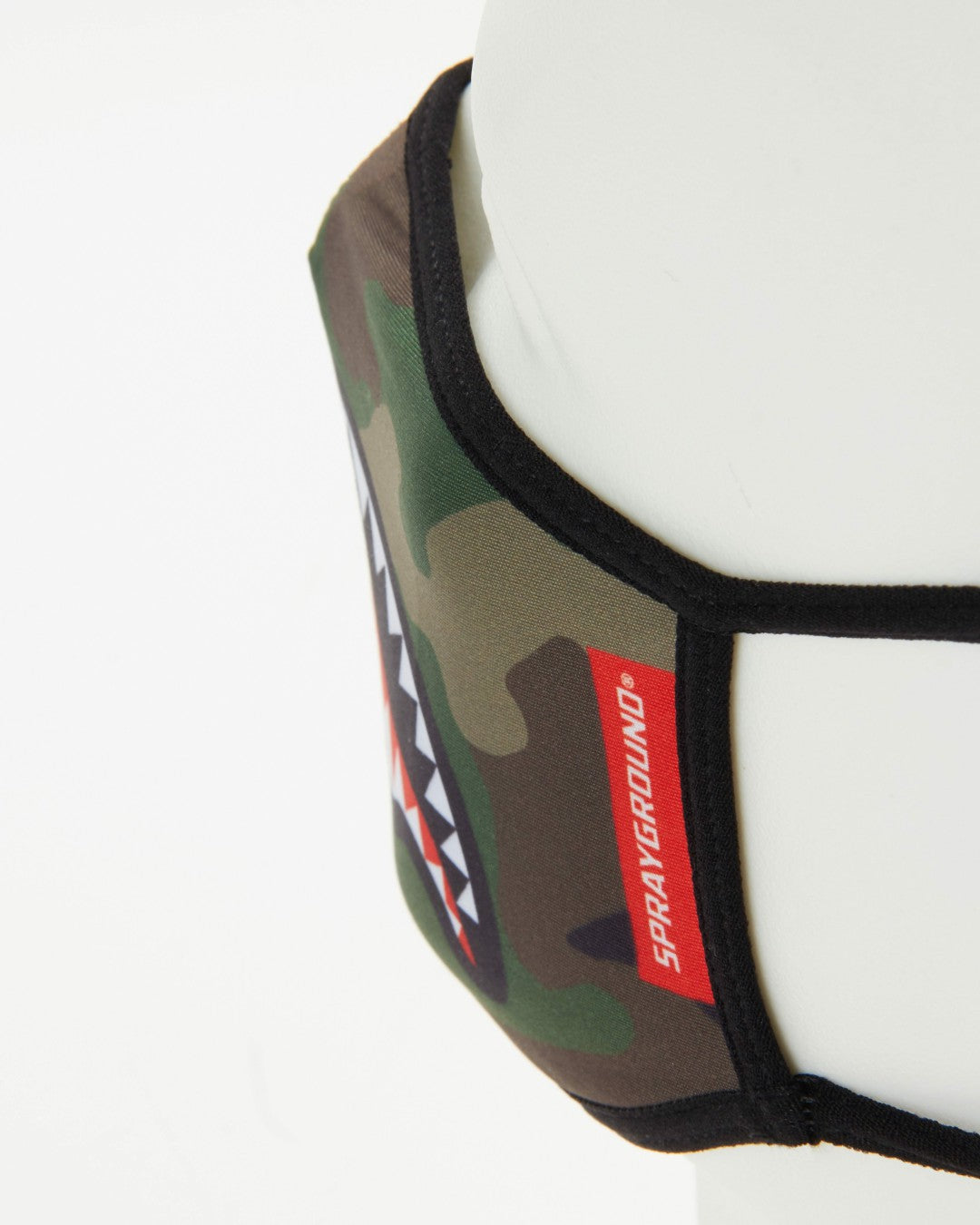 CAMO SHARKMOUTH FORM-FITTING MASK | Sprayground Value Deal