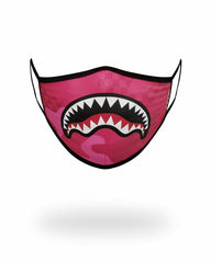 PINK ANIME SHARK FORM-FITTING MASK | Sprayground Exclusive Deal