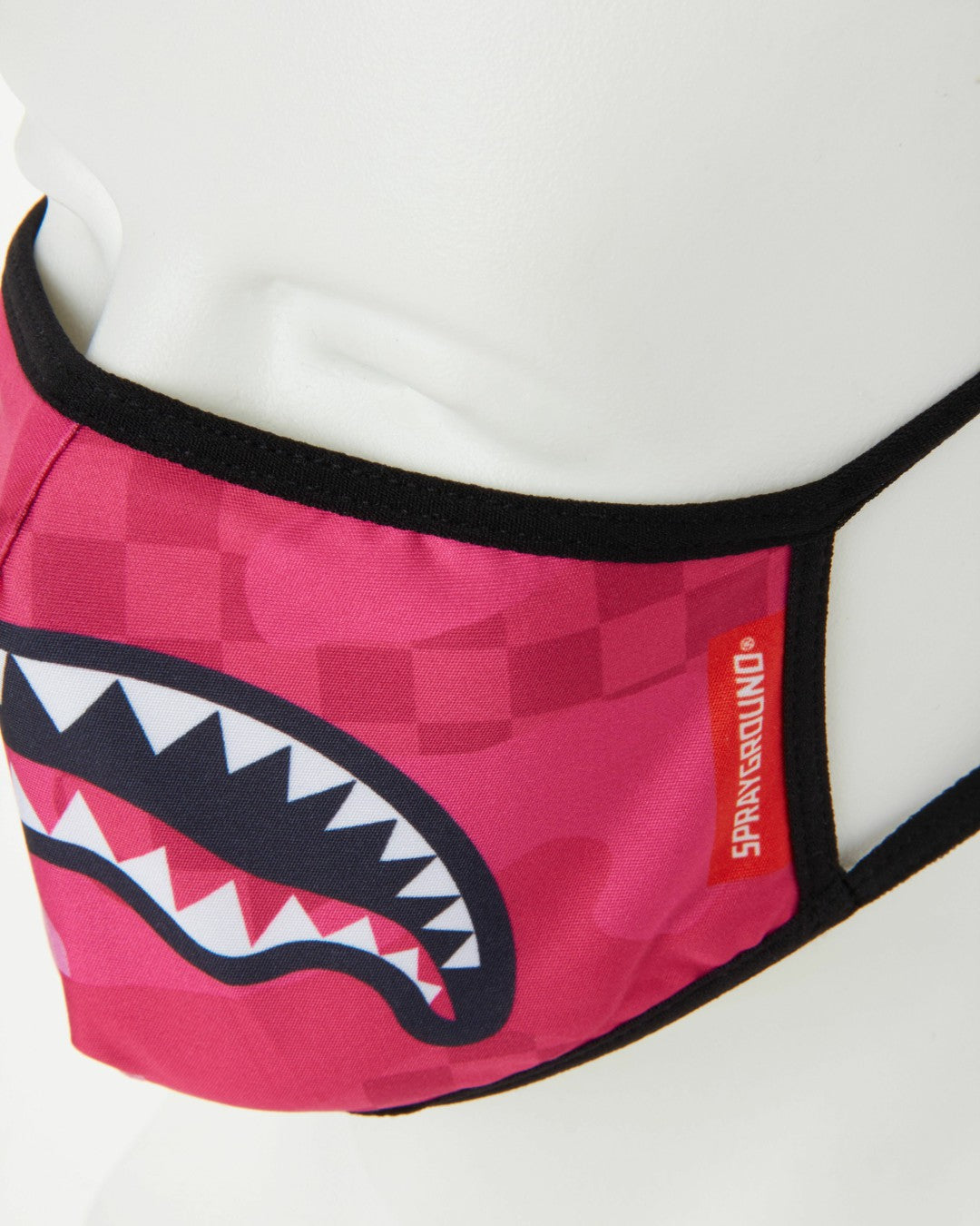 PINK ANIME SHARK FORM-FITTING MASK | Sprayground Exclusive Deal