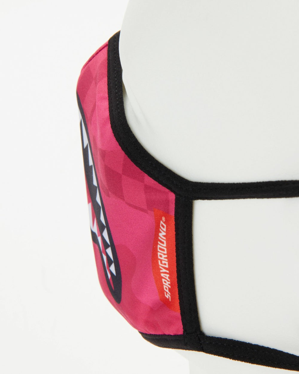 PINK ANIME SHARK FORM-FITTING MASK | Sprayground Exclusive Deal