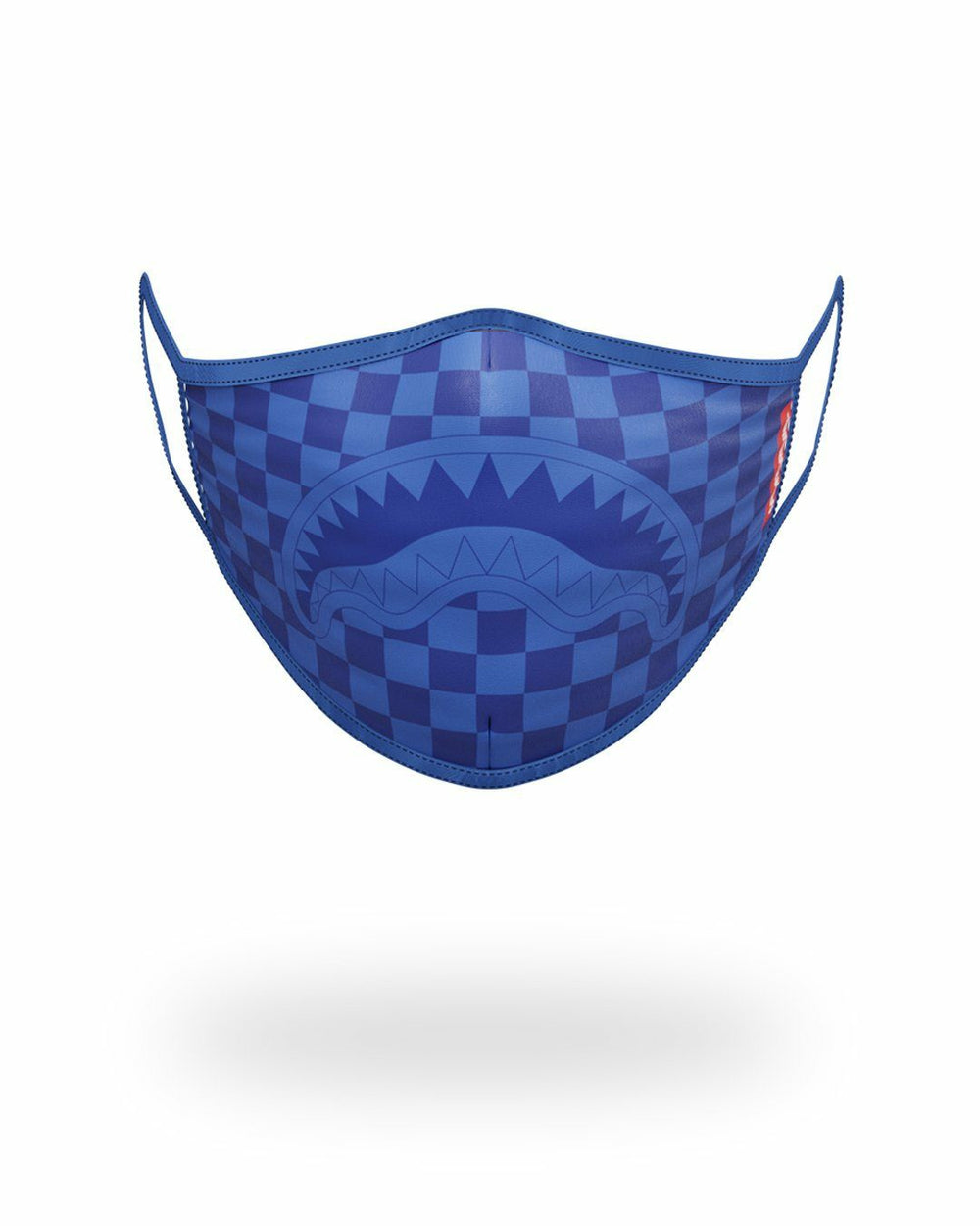 SHARKS IN PARIS (BLUE) FORM-FITTING MASK | Sprayground Limited Offer