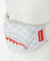 SHARKS IN PARIS (WHITE) FORM-FITTING MASK | Sprayground Special Offer