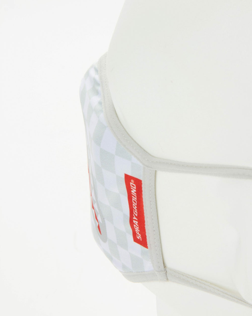 SHARKS IN PARIS (WHITE) FORM-FITTING MASK | Sprayground Special Offer