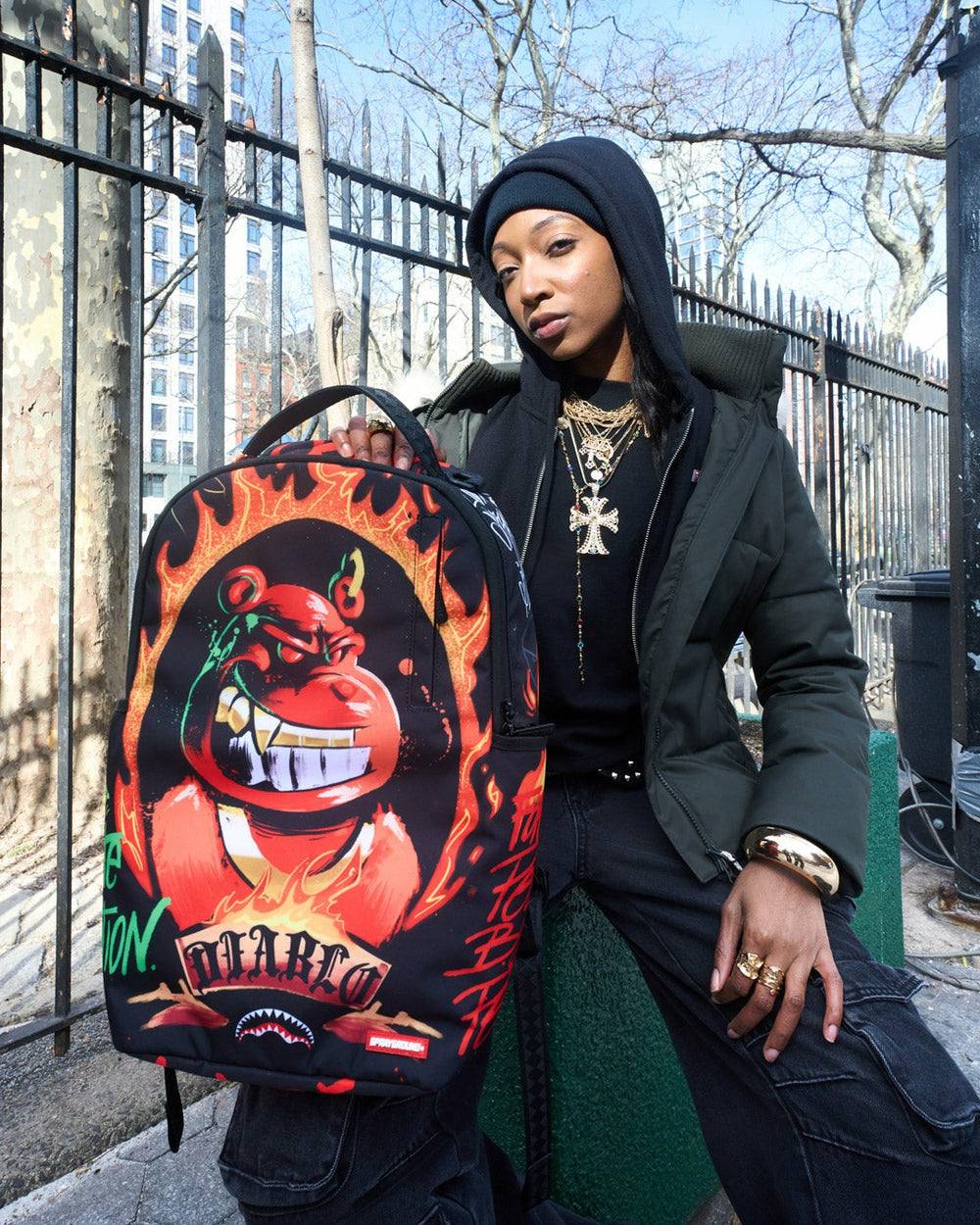 DIABLO BILLION BURNIN BACKPACK | Sprayground Bargain