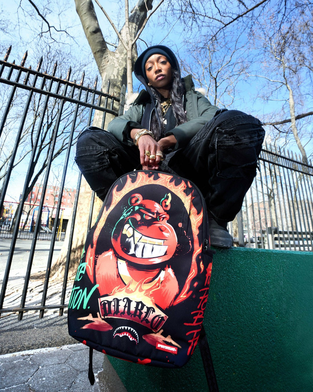 DIABLO BILLION BURNIN BACKPACK | Sprayground Bargain