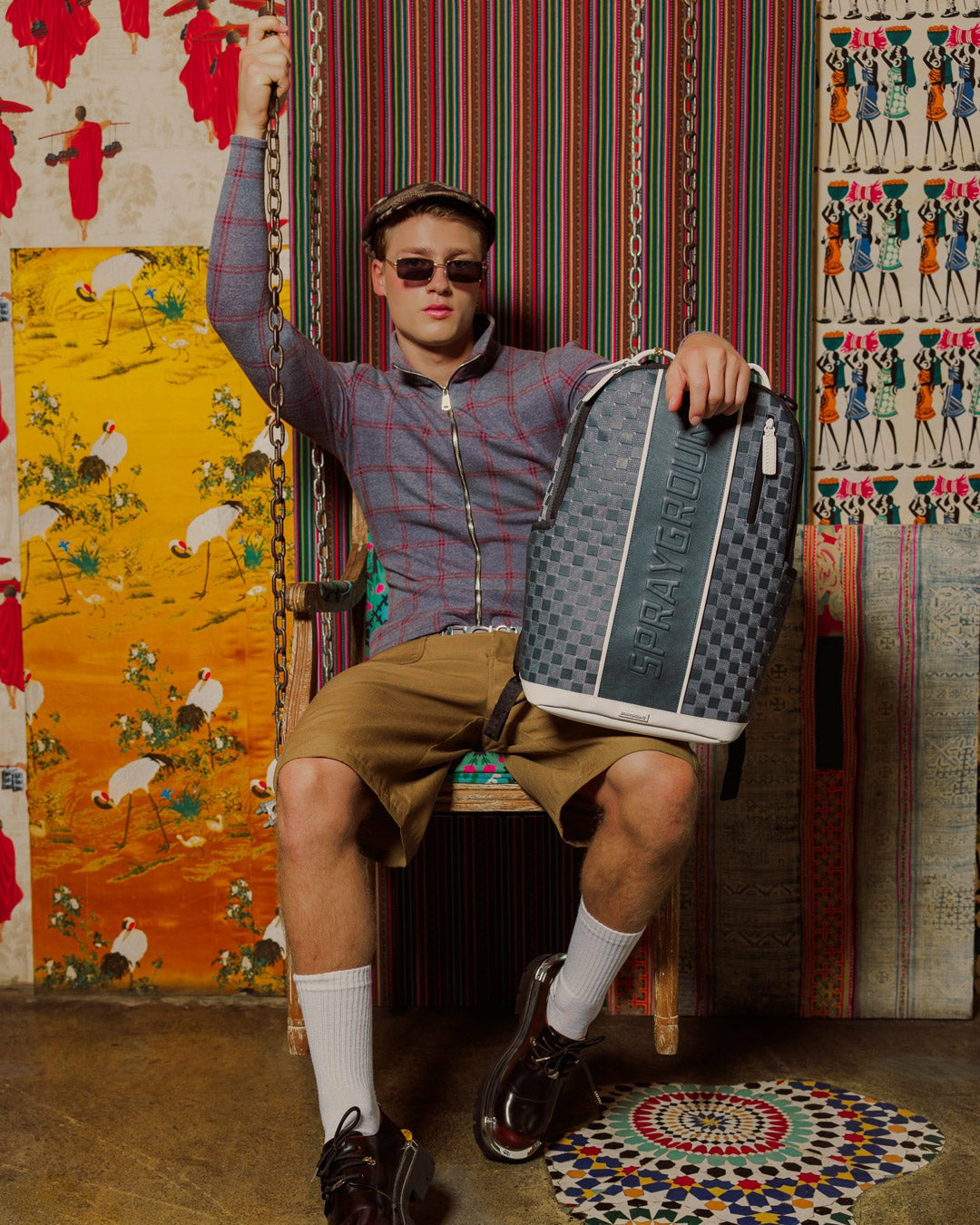OPTIX GRID BACKPACK | Sprayground Savings
