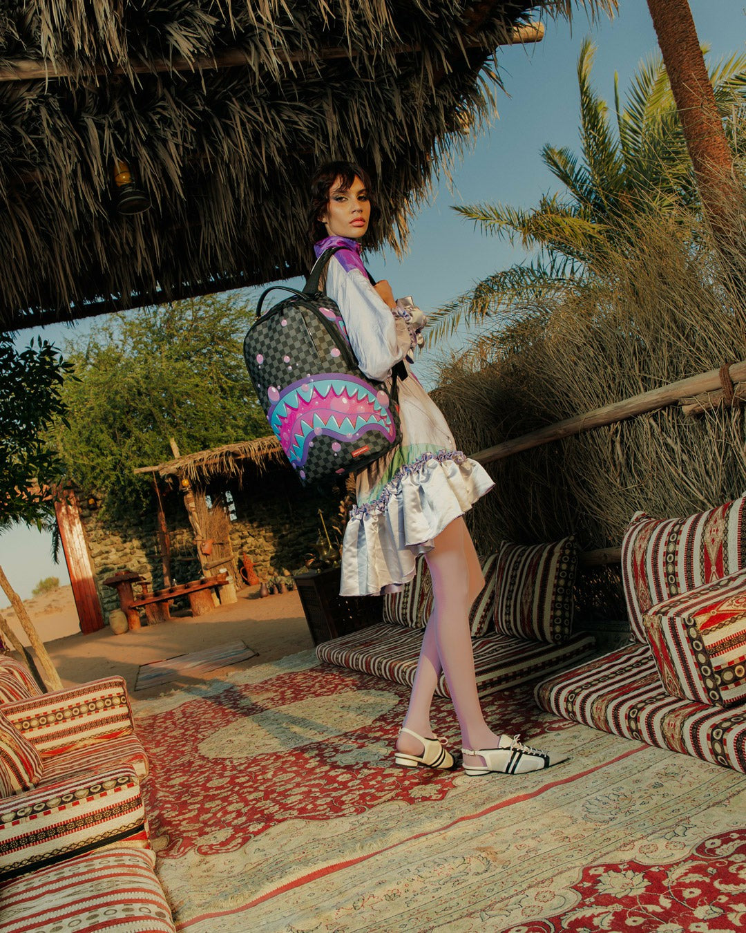 PURPLE SLIME SHARK BACKPACK | Sprayground Savings