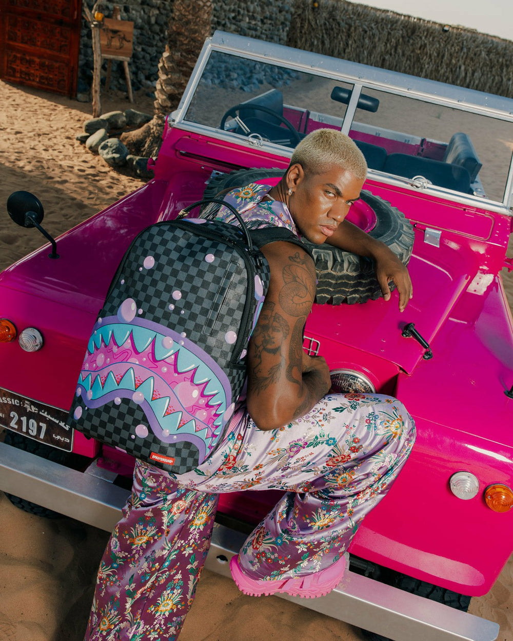 PURPLE SLIME SHARK BACKPACK | Sprayground Savings