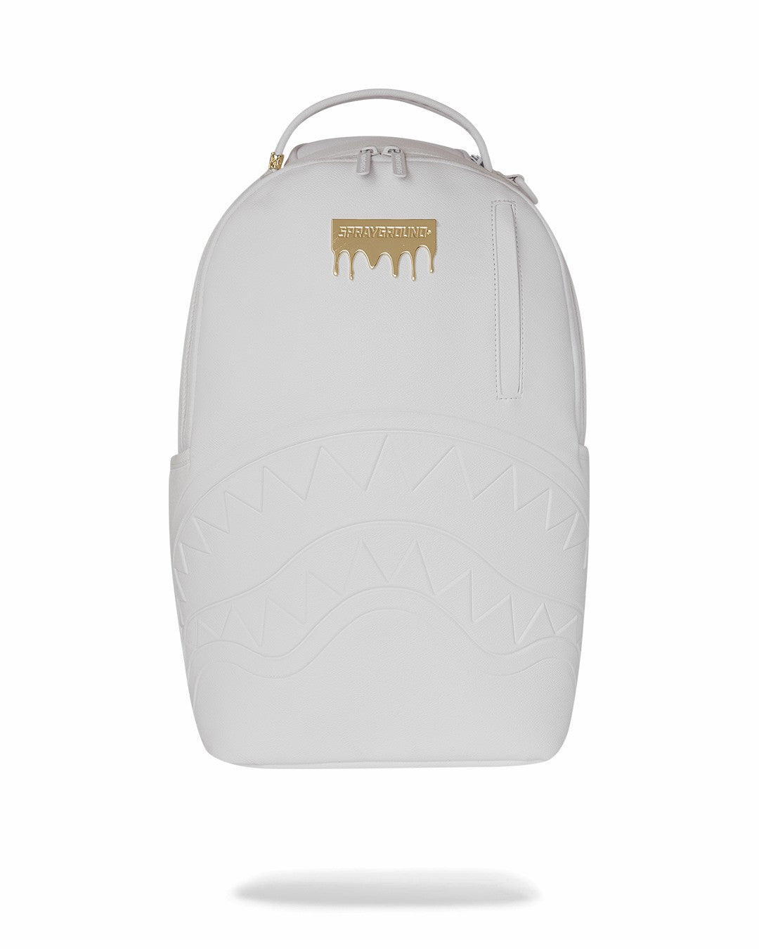 GOLD BRICK LUXE WHITE BACKPACK | Sprayground Hot Deal