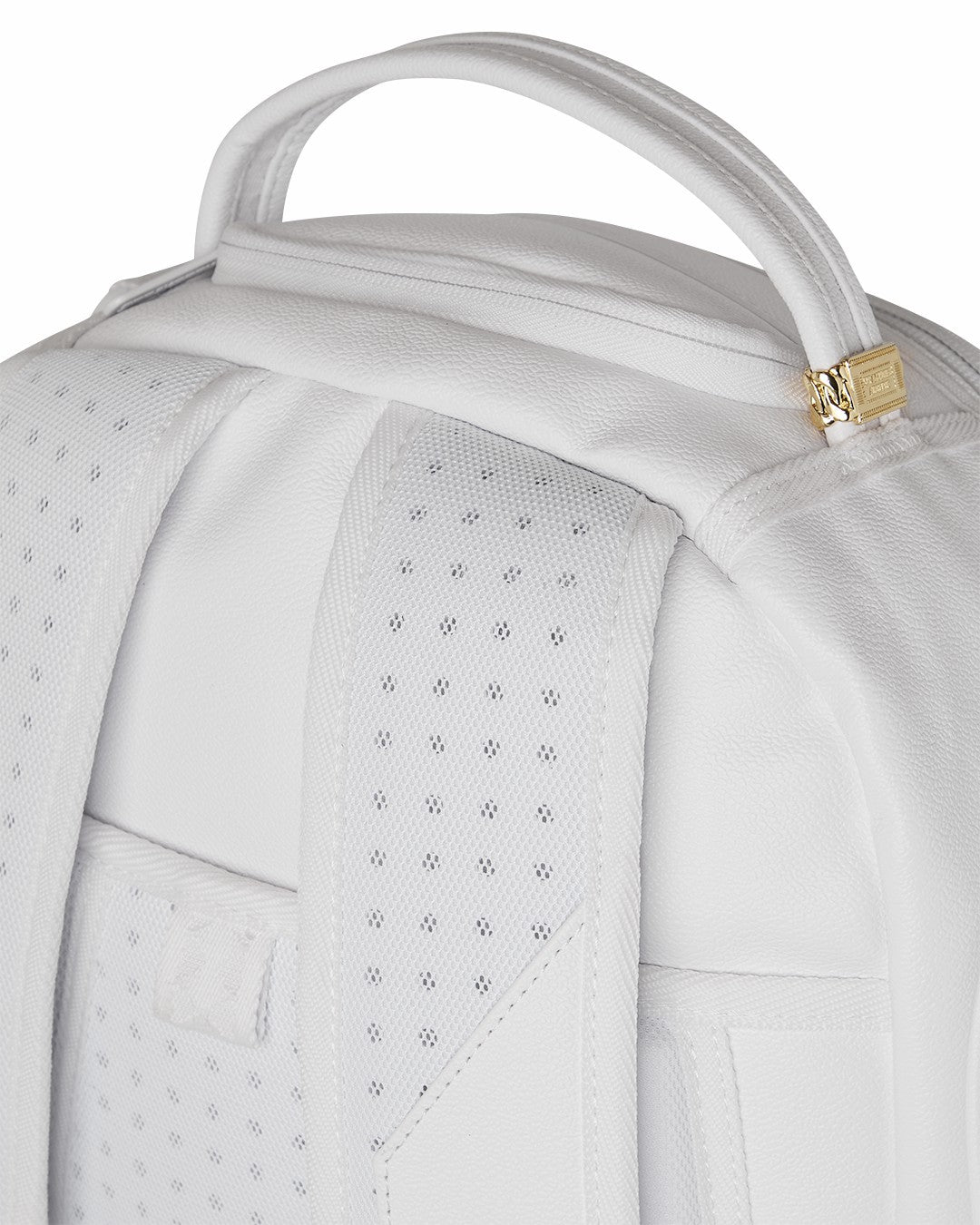 GOLD BRICK LUXE WHITE BACKPACK | Sprayground Hot Deal