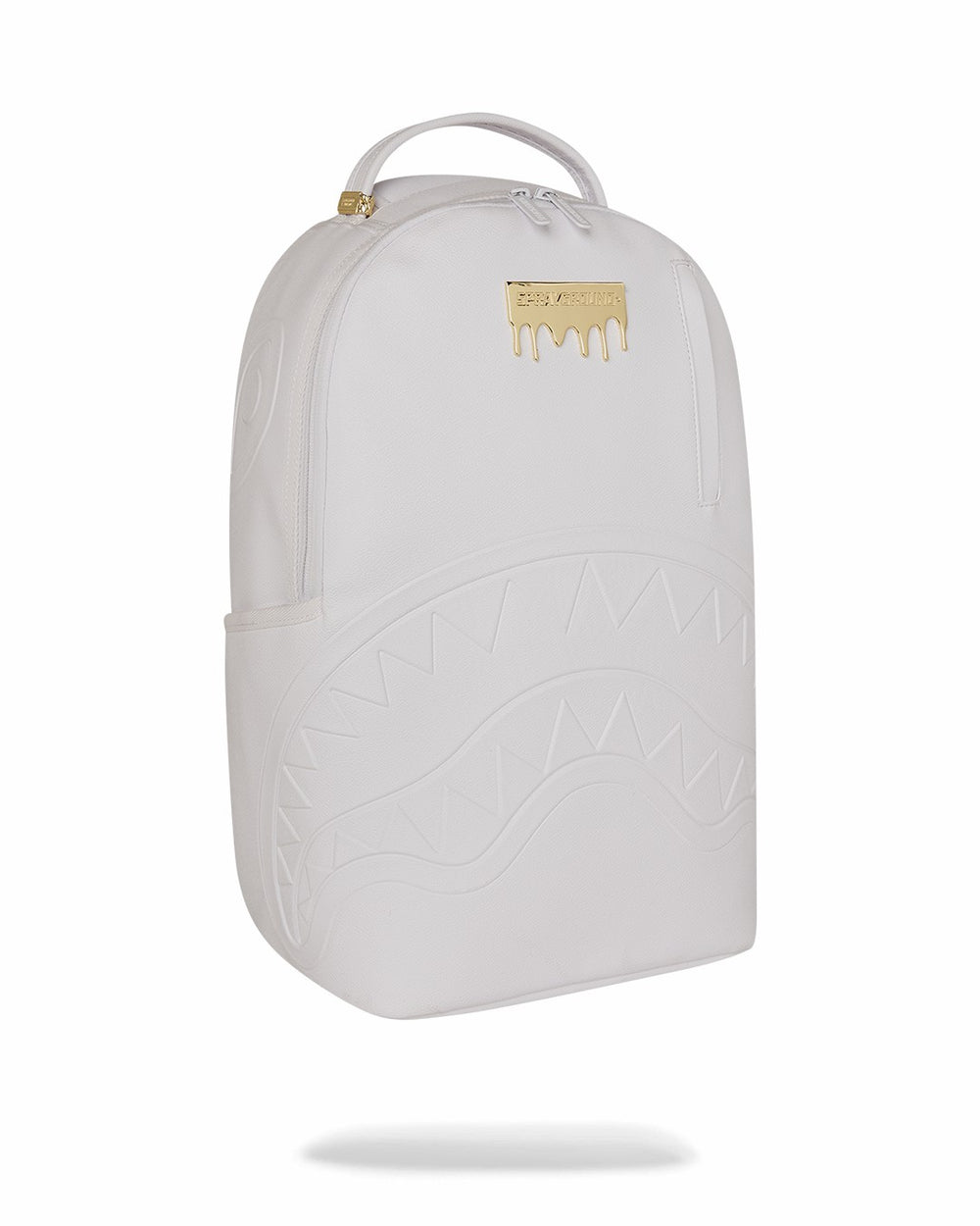 GOLD BRICK LUXE WHITE BACKPACK | Sprayground Hot Deal