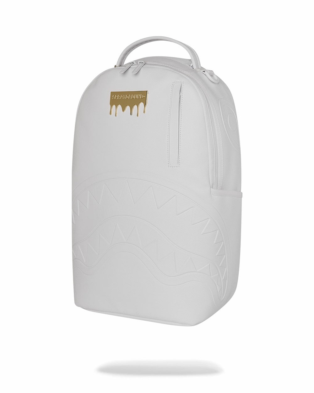 GOLD BRICK LUXE WHITE BACKPACK | Sprayground Hot Deal
