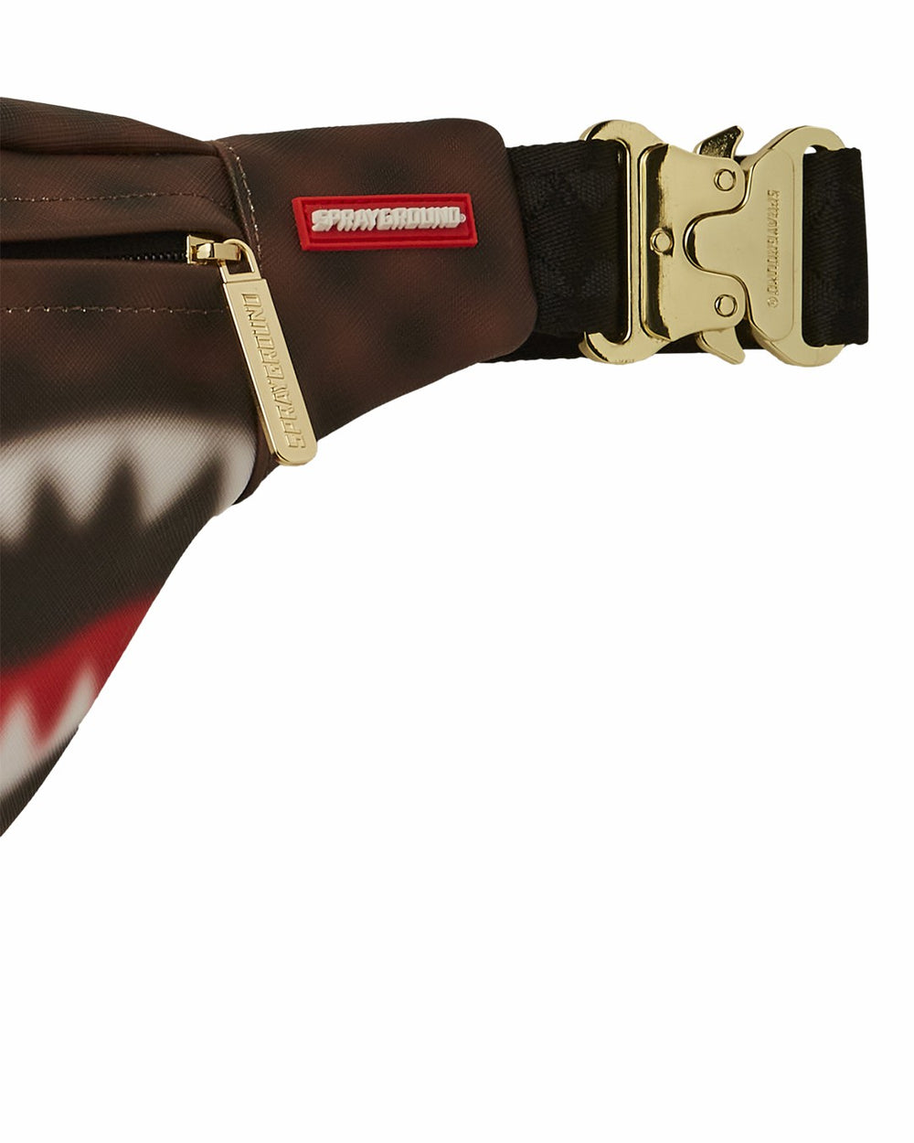 SHARKS IN PARIS BLUR EFFECT SAVVY CROSSBODY | Sprayground Hot Deal