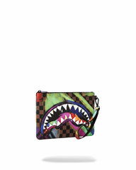 SHARKS IN PARIS CITY STREAKS CROSSOVER CLUTCH | Sprayground Special Offer
