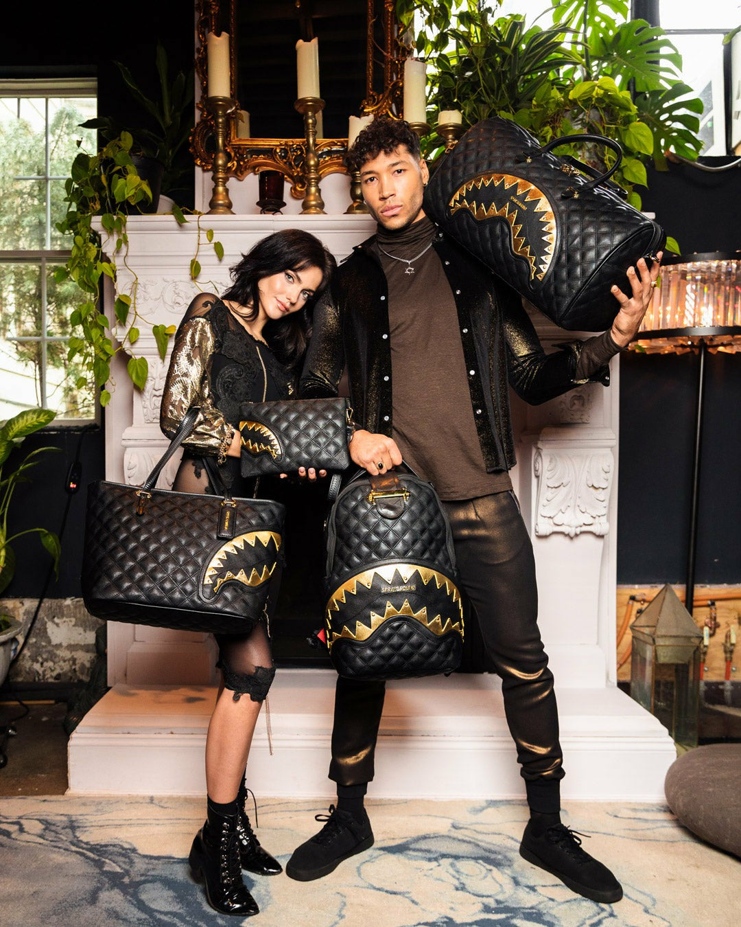 24K GENEVA CROSSOVER CLUTCH | Sprayground Sale