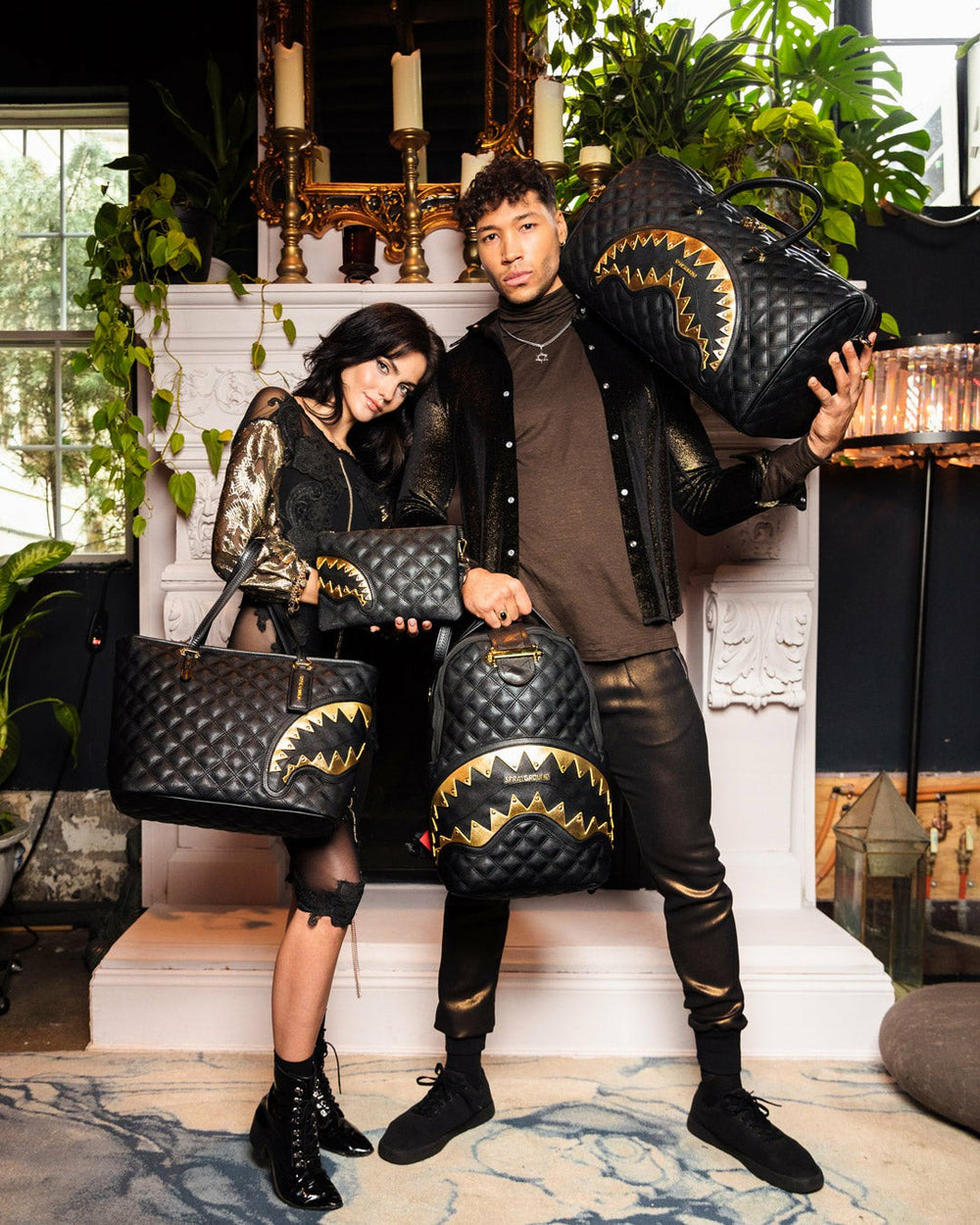 24K GENEVA CROSSOVER CLUTCH | Sprayground Sale