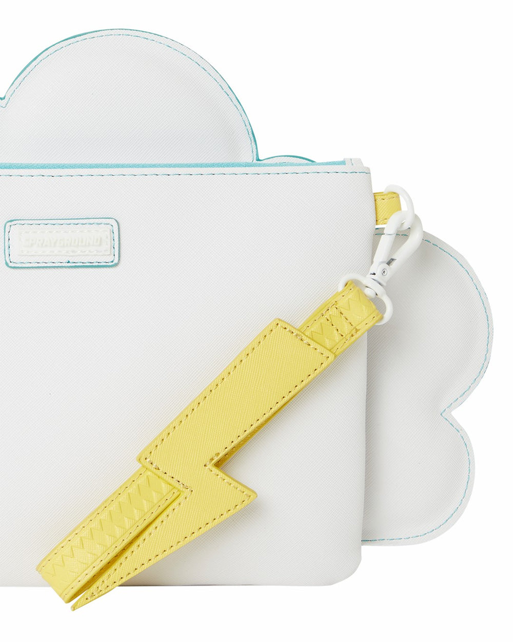 CLOUDY WITH A CHANCE OF SHARK CROSSOVER CLUTCH | Sprayground Discounted