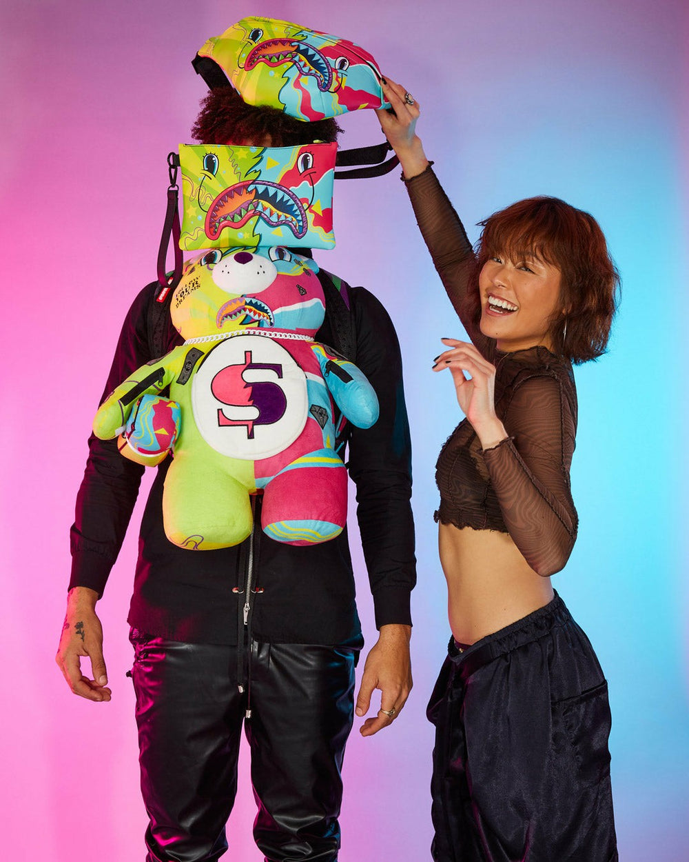 SUPER WEIRD CROSSOVER CLUTCH | Sprayground On Sale
