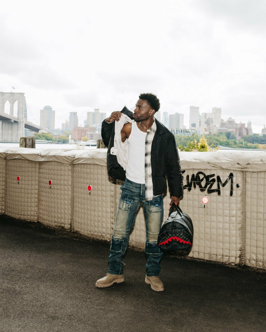 SNOWWSTORM PUFFER DUFFLE | Sprayground Discounted