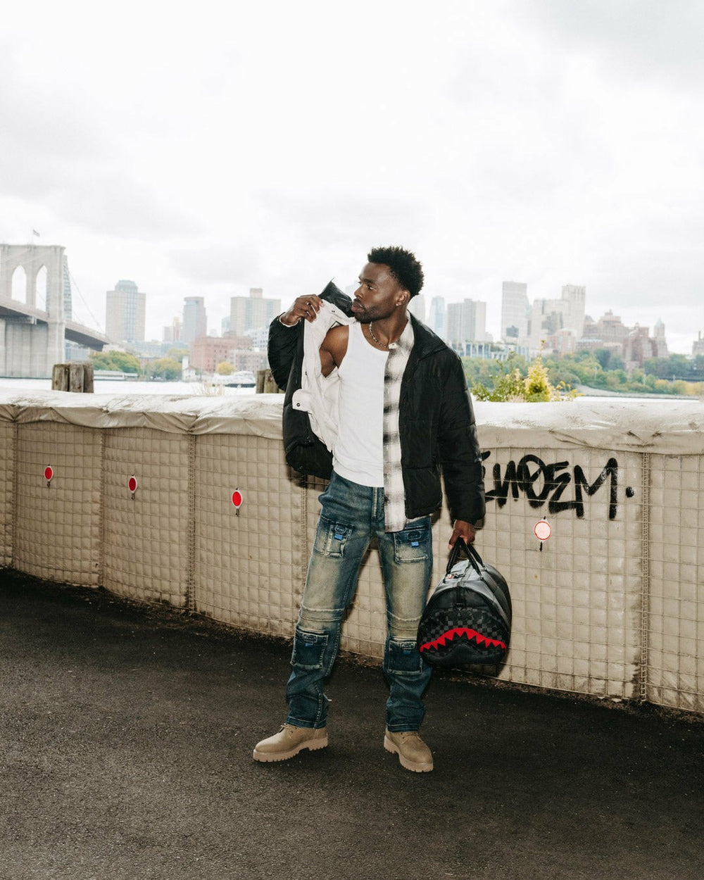 SNOWWSTORM PUFFER DUFFLE | Sprayground Discounted