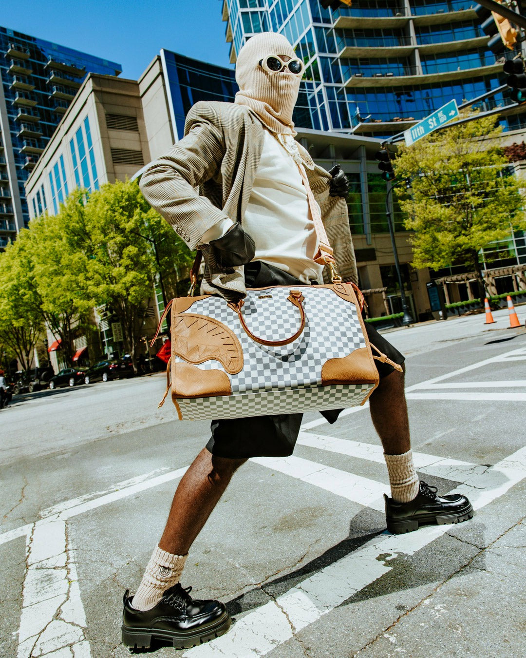 HENNY LATTE PYRAMID DUFFLE | Sprayground Special Offer
