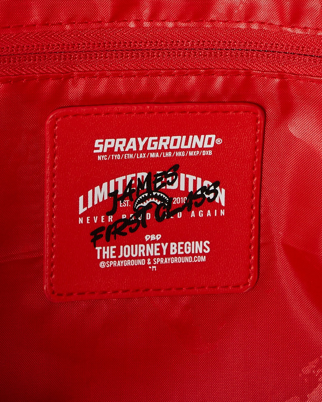 JAMES FIRST CLASS GLOBAL TAKEOFF PYRAMID DUFFLE | Sprayground Discounted