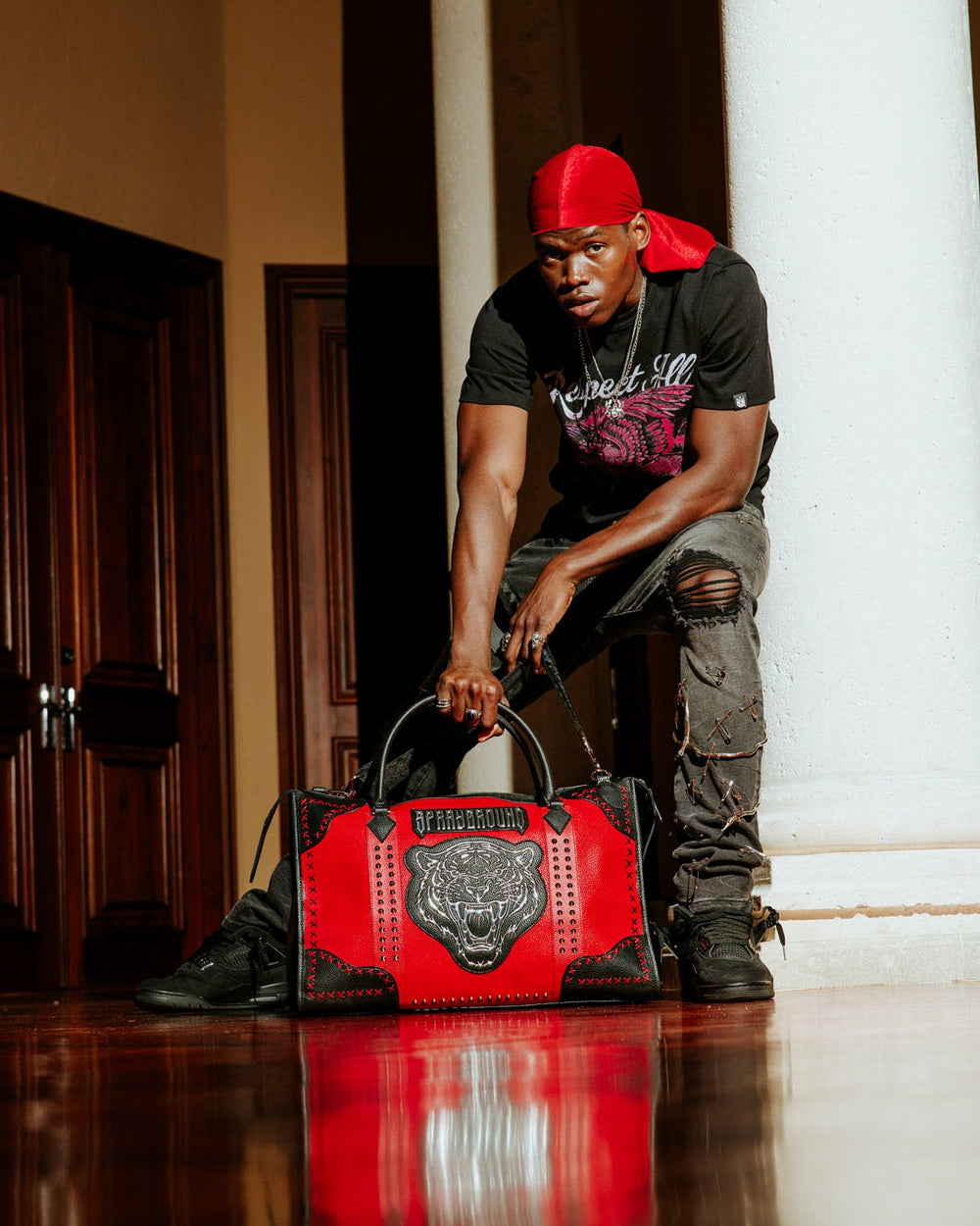 BRONX BRAWLER PYRAMID DUFFLE | Sprayground Value Deal