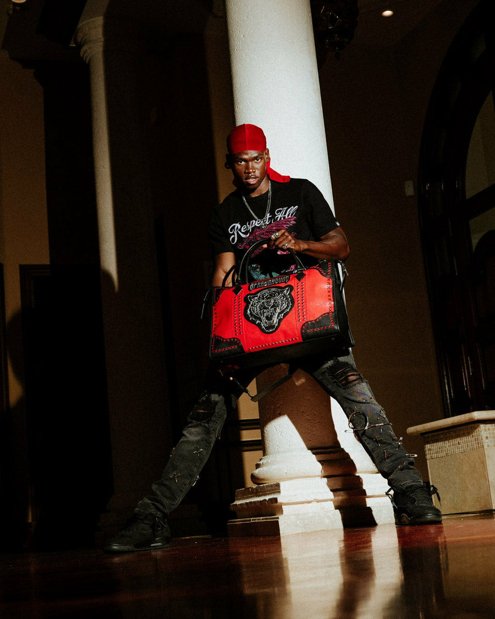 BRONX BRAWLER PYRAMID DUFFLE | Sprayground Value Deal