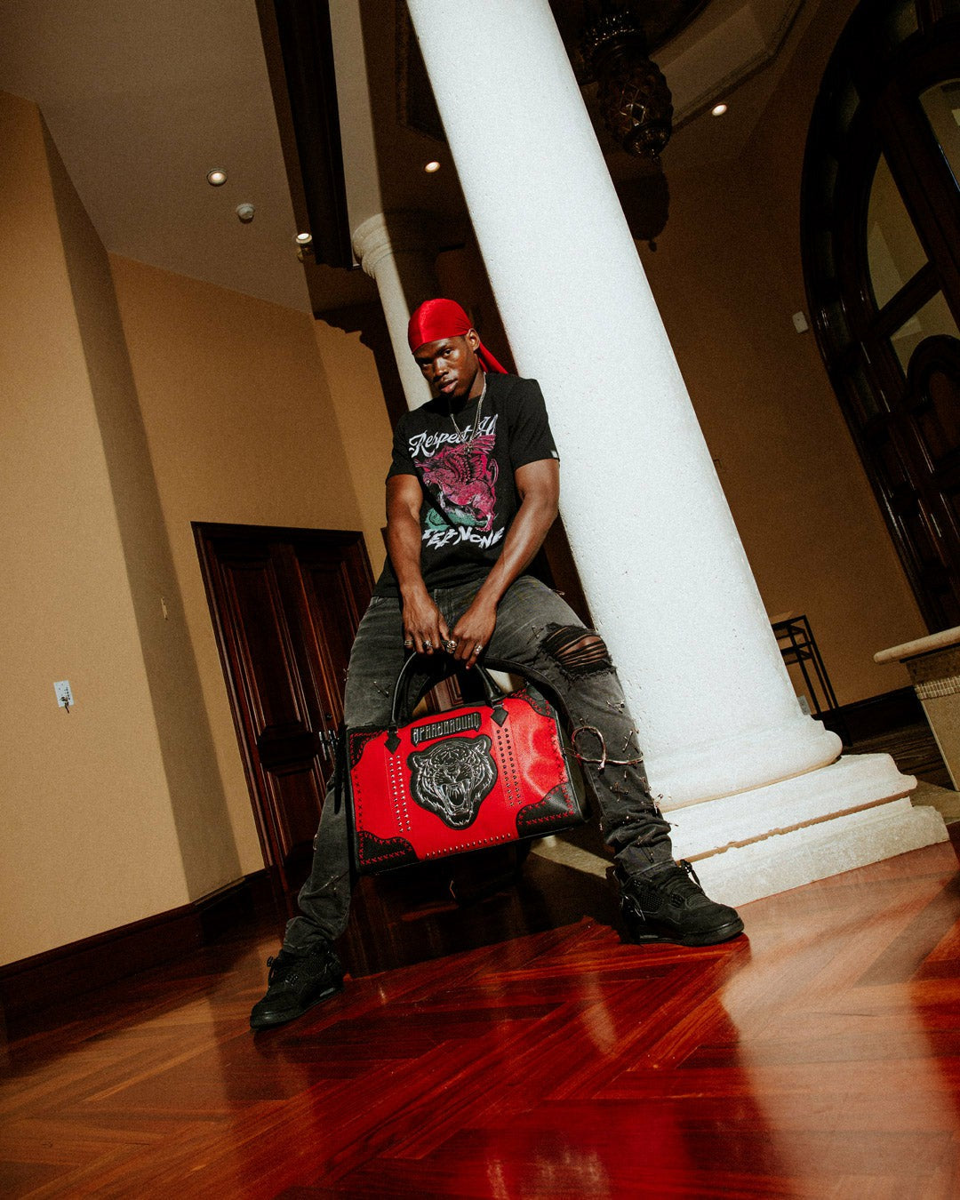 BRONX BRAWLER PYRAMID DUFFLE | Sprayground Value Deal