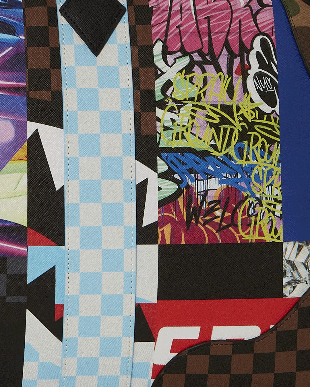 SHARK MASTERPIECES PYRAMID LARGE DUFFLE | Sprayground Exclusive Deal