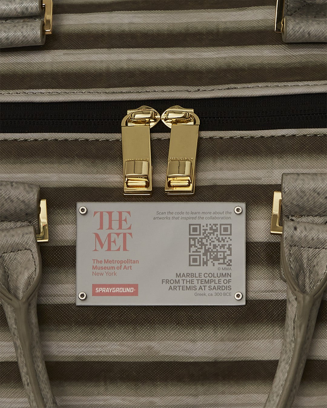 THE MET GREEK TEMPLE OF SARDIS COLUMN DUFFLE | Sprayground Sale